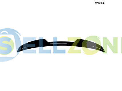 Πίσω lip spoiler για το πορτμπαγκάζ R32 VW GOLF 5 03-08 - DV643